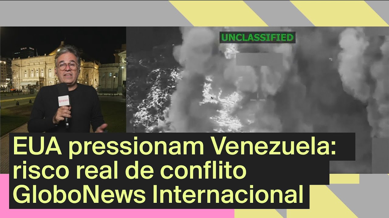 Tens&otilde;es militares entre EUA e Venezuela: riscos e ilegalidades em debate | GloboNews Internacional