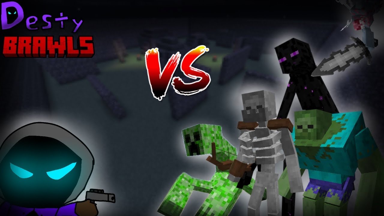 Desty Brawls, ЭПИЗОД 6 | DEST ПРОТИВ МУТАНТОВ ХАОСА (Minecraft)
