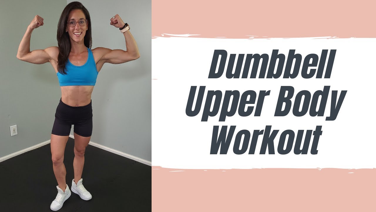 Dumbbell Arm Workout at Home- 15 Min upper body