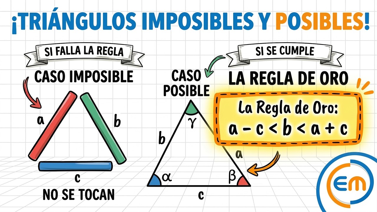 Domina la Existencia de Triángulos Teoría y Práctica Completa