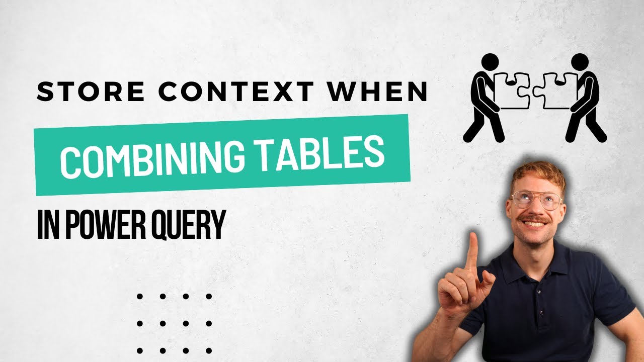 Combining Tables and keep context in Power Query M (Table.FromPartitions trick!)