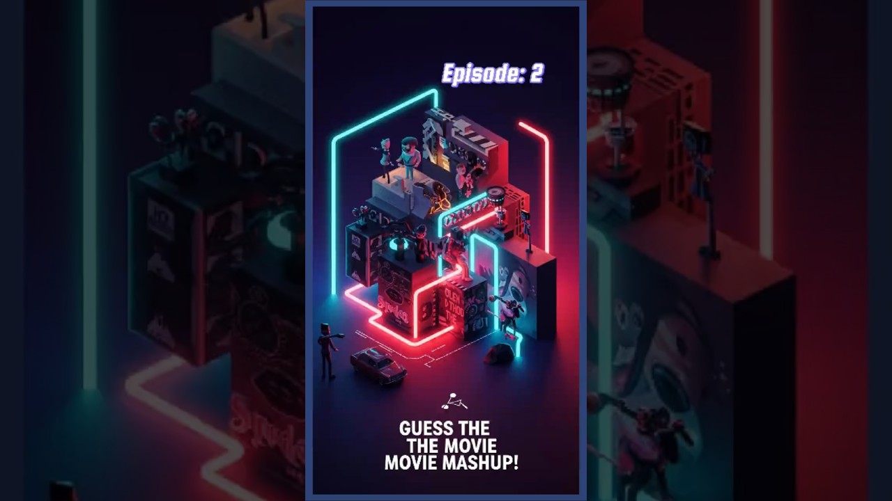 Guess the Movie Scene Mashup EP2! Can You Name BOTH Films in each image? There are 4 images  #movie