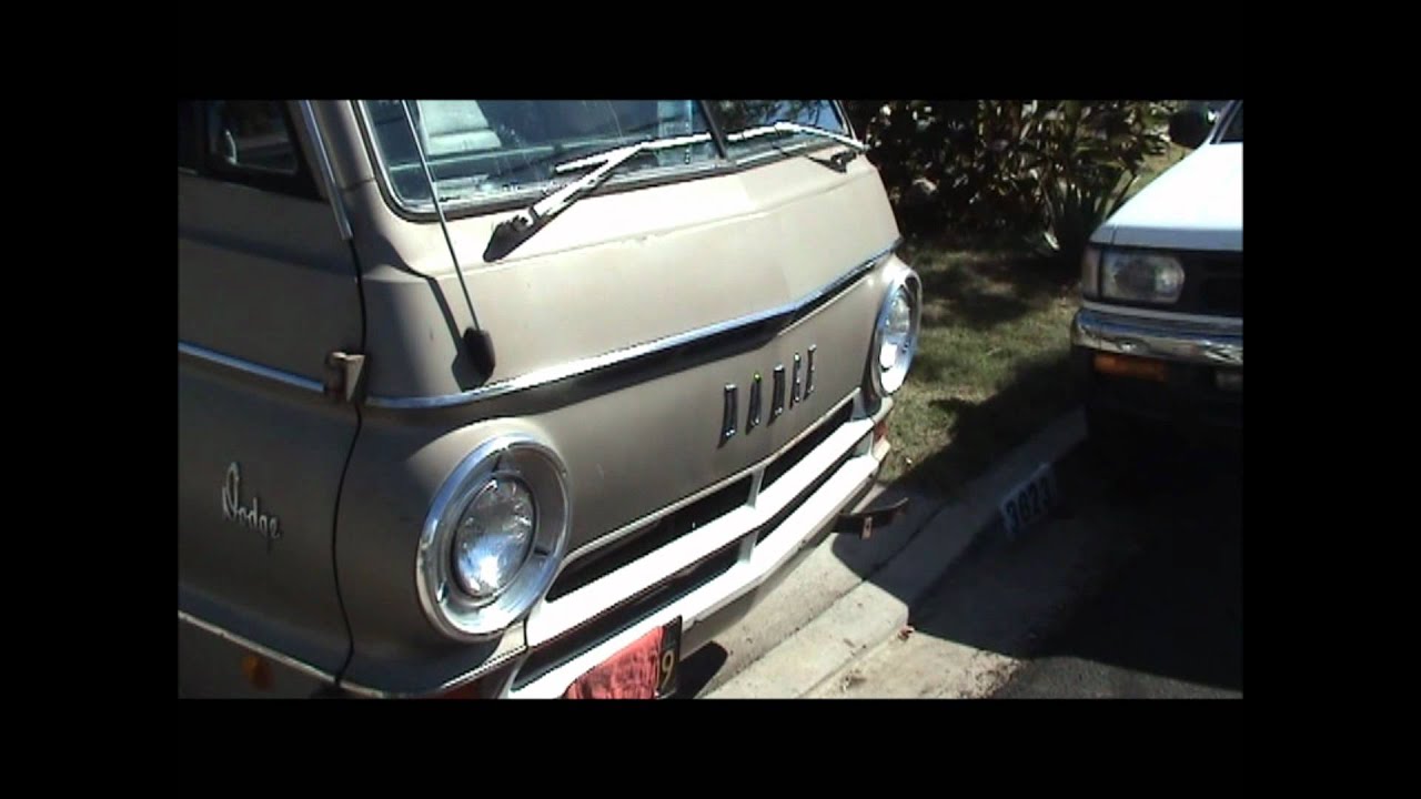 1968 Dodge A108 Van Walk-Around and Test Drive.wmv