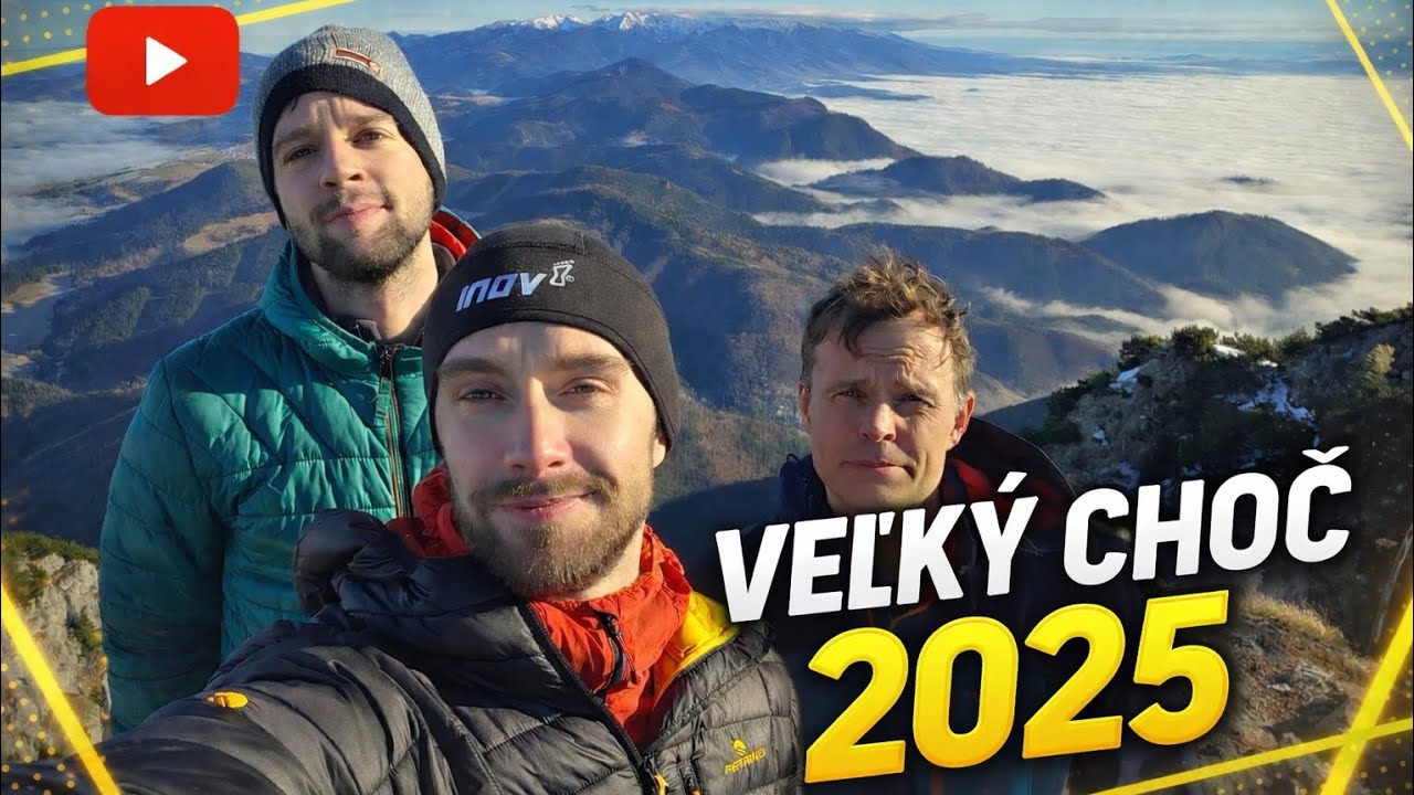 Zimný výstup na Veľký Choč. 