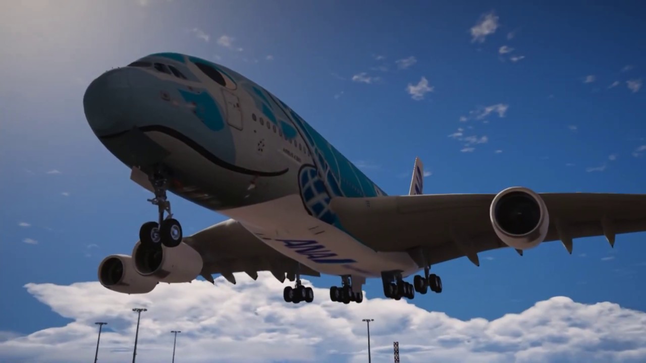 【GTA5】ANA Airbus A380 FLYING HONU - Lani (MOD)