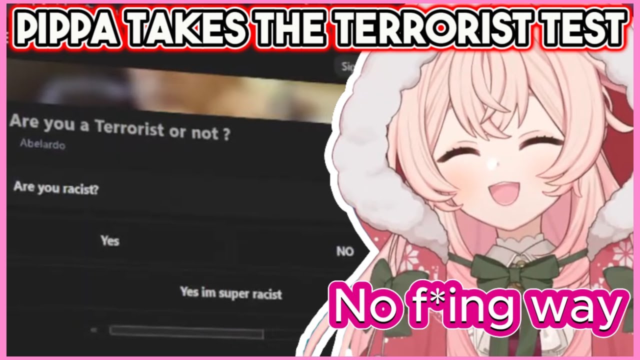 Pippa Takes a Terrorist Test (The Questions Are Wild) 😆| Pipkin Pippa Clip #phaseconnect #phaseclips