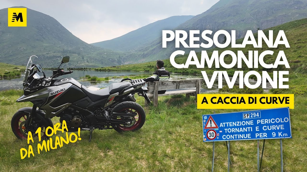 A CACCIA DI CURVE Ep 4:  Presolana, Via Mala, Malegno-Borno e Vivione con la V-Strom 1050 SE