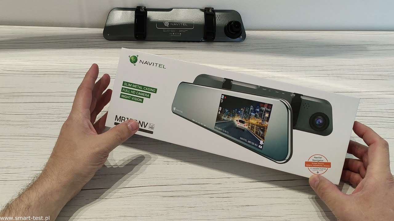 Navitel MR155 NV - - recenzja wideorejestratora