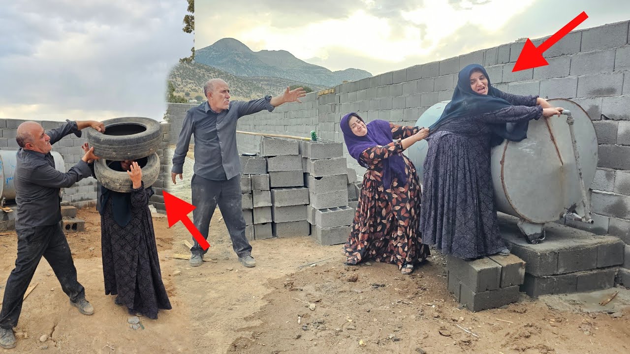 Buying a water tank for a second wife and Sogly's extreme anger! Sarmast won't stop 😱🔥