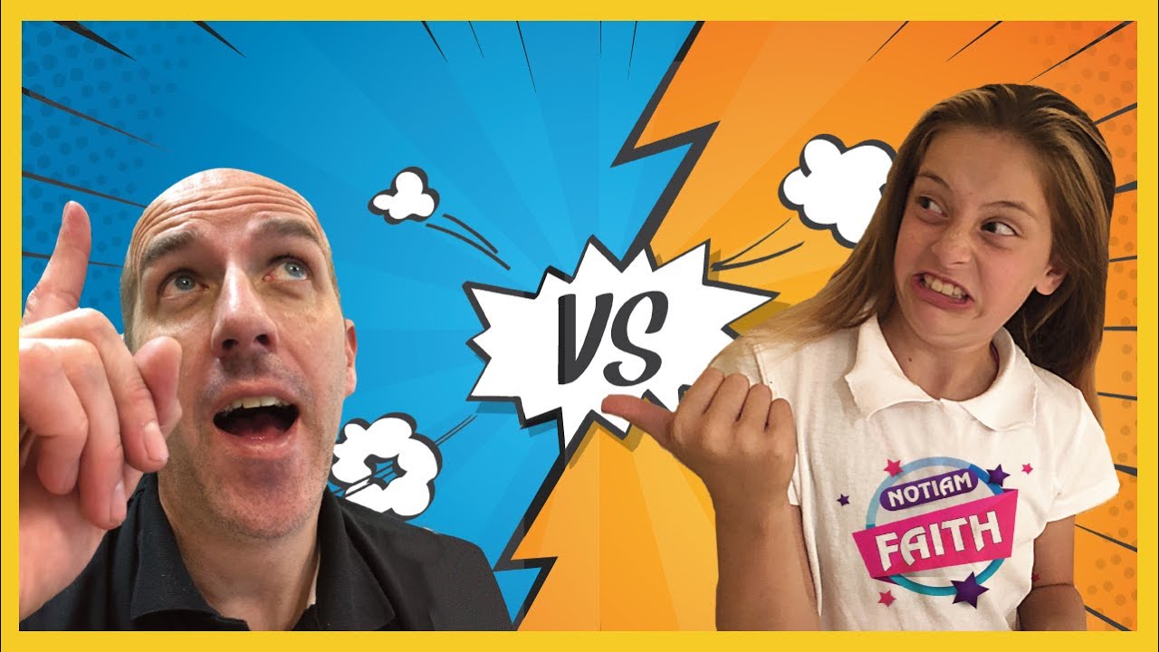 Twin Telepathy Slime challenge!! - ME and my DAD #NOTIAMFAITH