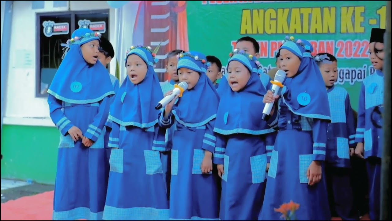 Acara Perpisahan & Pelepasan Peserta Didik KB Al Husna Angkatan ke-14 (Tausiyah Ustd Dirsan, S.Pd)
