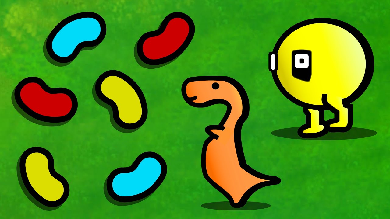 Solving Puzzles By Turning BEANS Into MONSTERS! - Beans and Nothingness