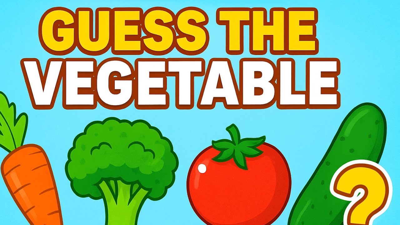 Can You Guess the Vegetable? 🌽🥕 Fun Quiz for Kids