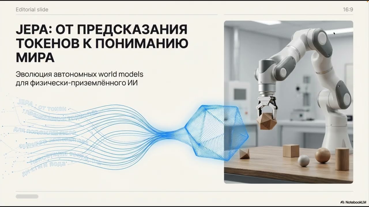 JEPA и будущее моделей мира: как это видит Ян Лекун