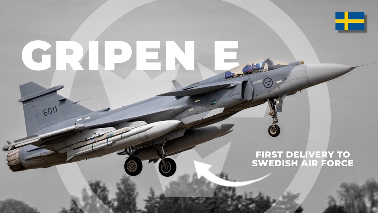 Швеция получила свой первый истребитель Saab Gripen E