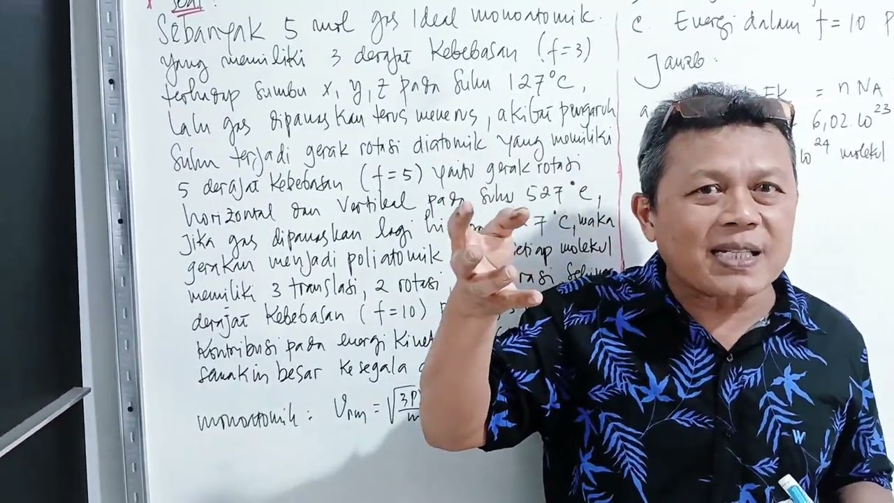 Energi Dalam Teori Kinetik Gas