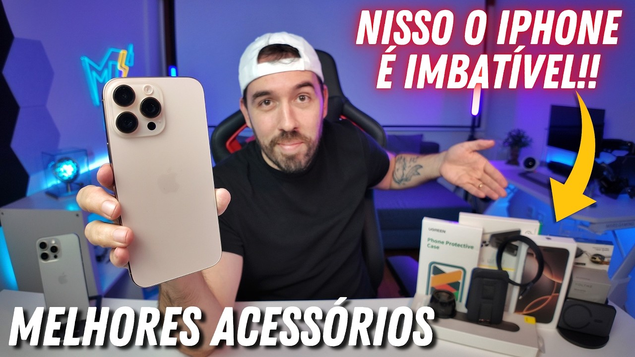 OS MELHORES ACESSÓRIOS PARA IPHONE - TOP 10 QUE USO E RECOMENDO