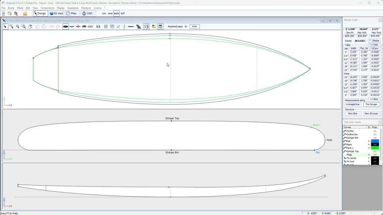 The basics of Design with Shape3d X 2: resizing and modifying a file