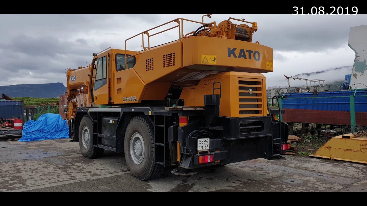 Кран на котором работаю SR-500L МОЩНЫЙ ГИГАНТ 50т. 2018 года.