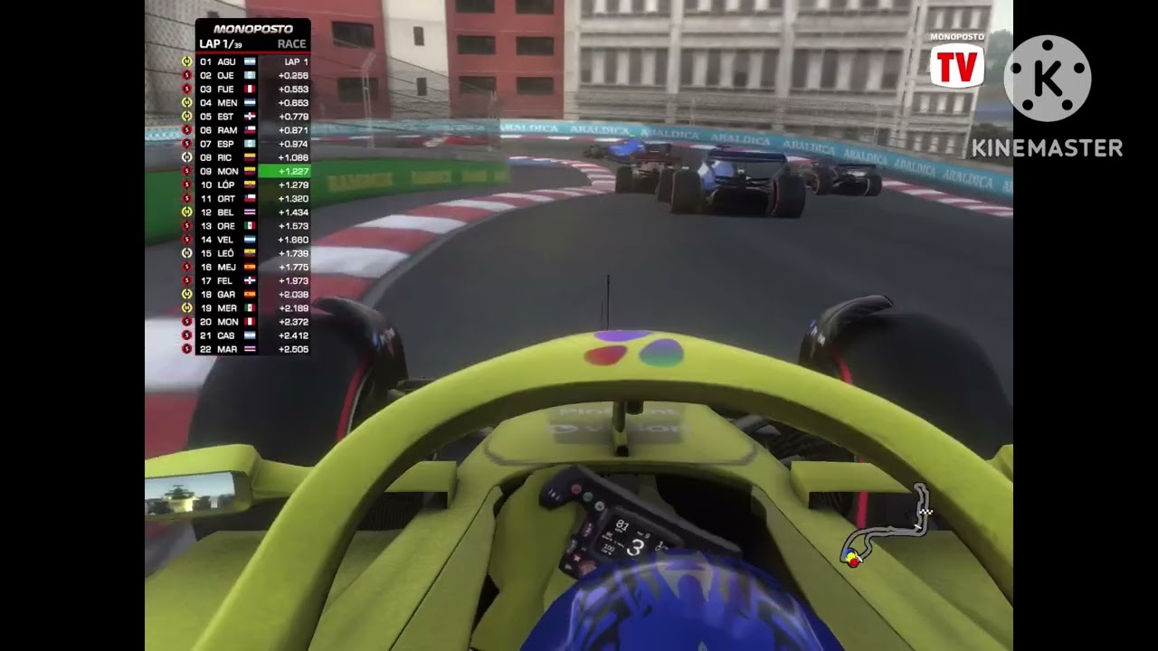FWCRS Spanish racing series: Crazy onboard crashes at Monaco!