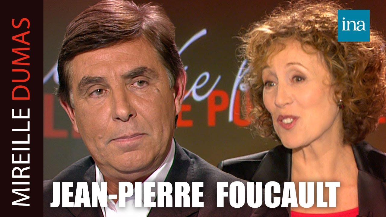 Jean-Pierre Foucault : r&eacute;v&eacute;lation son p&egrave;re chez Mireille Dumas | INA Mireille Dumas