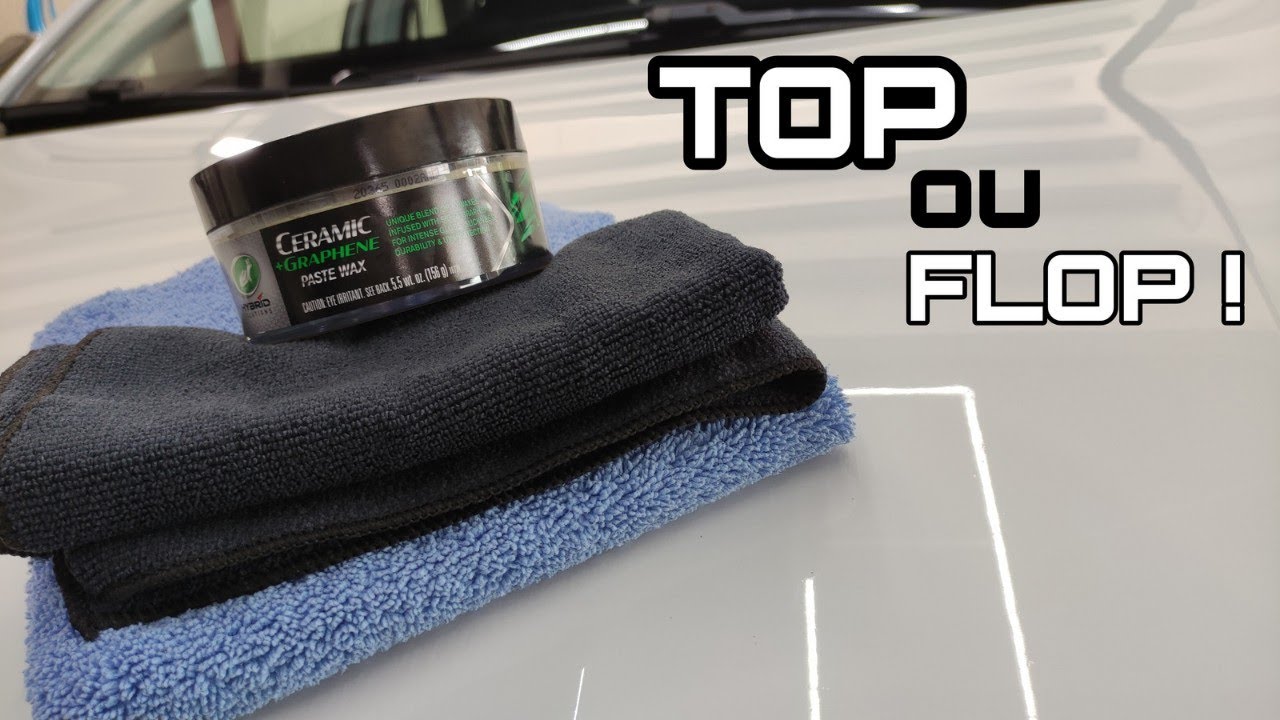 TEST de la CERAMIC + GRAPHENE PASTE WAX de chez TURTLE WAX