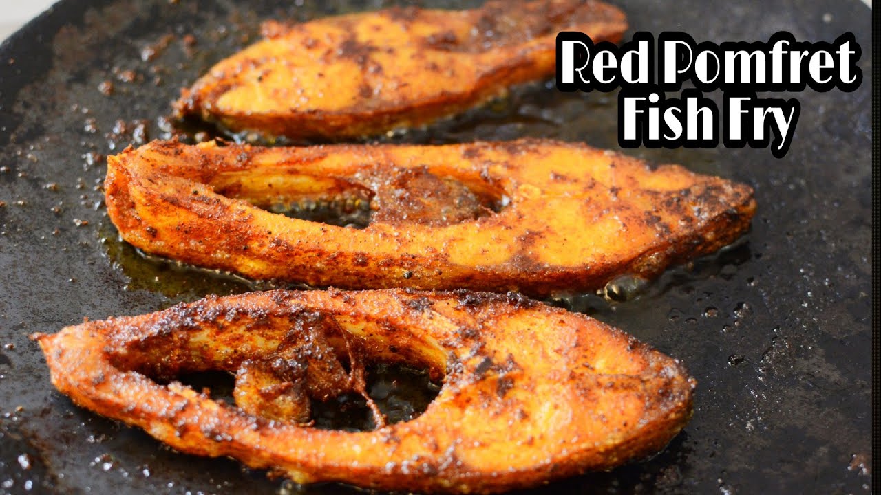 Red Pomfret Fish Fry| Vaval Fish Fry| How to Fry the Fish