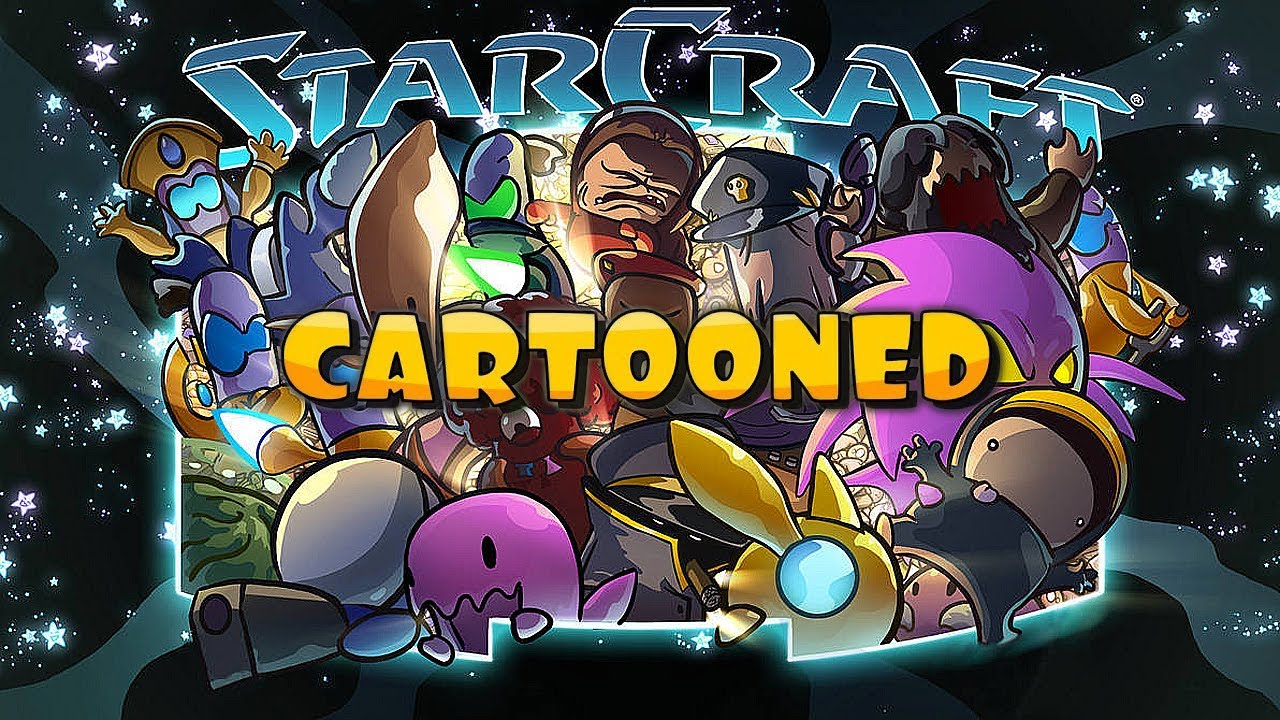 StarCraft: Cartooned | 10. Eye of the Storm + Cinematic: The Death of the Overmind-Protoss Episod...