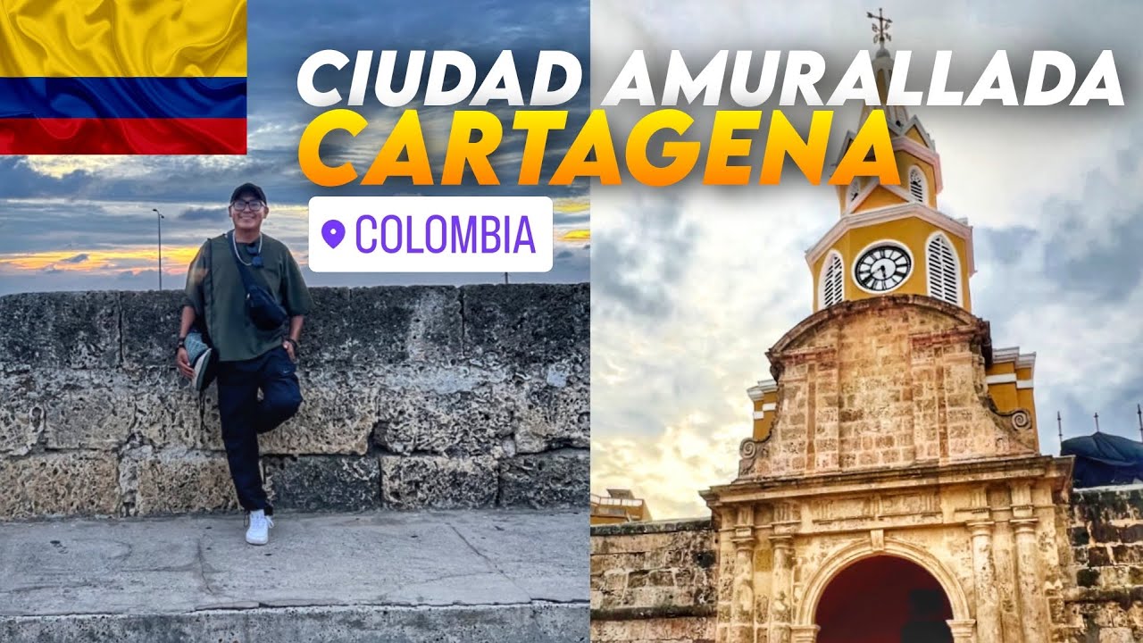 Un BOLIVIANO EN COLOMBIA, As&iacute; es la CIUDAD AMURALLADA de CARTAGENA, COLOMBIA