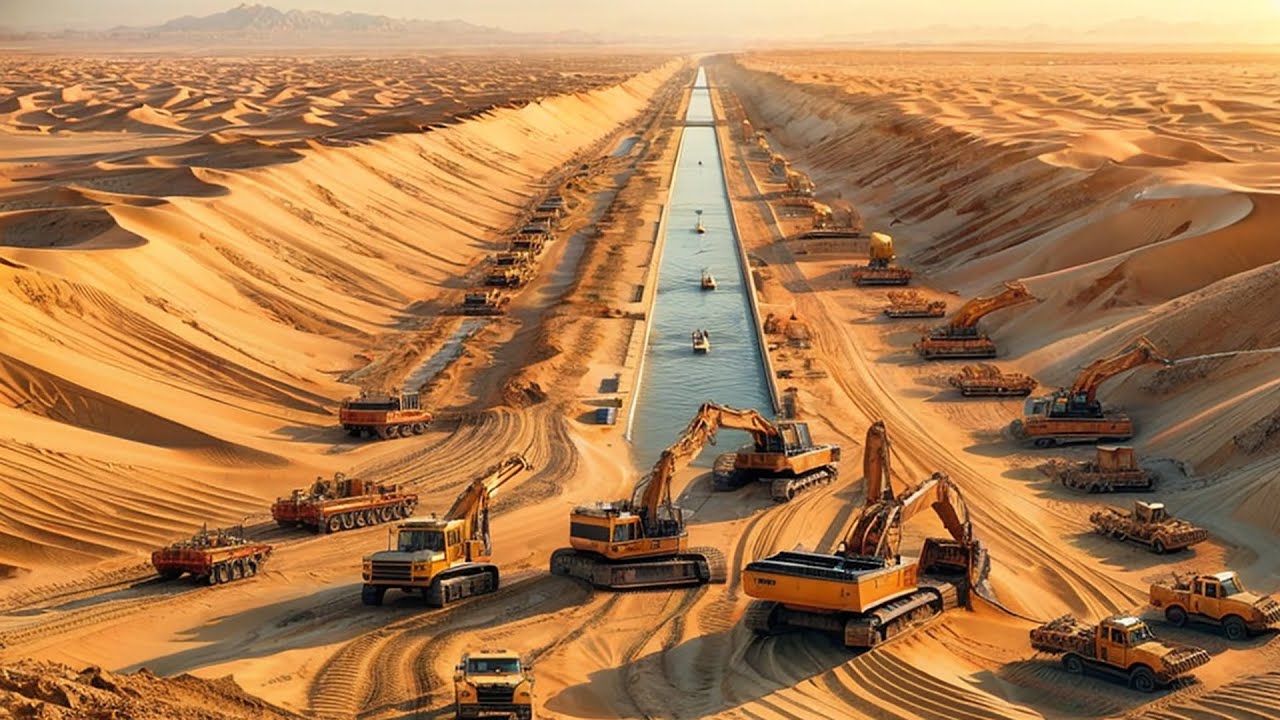 ¡China y la India asombradas! Pakistán convirtió un desierto en un río