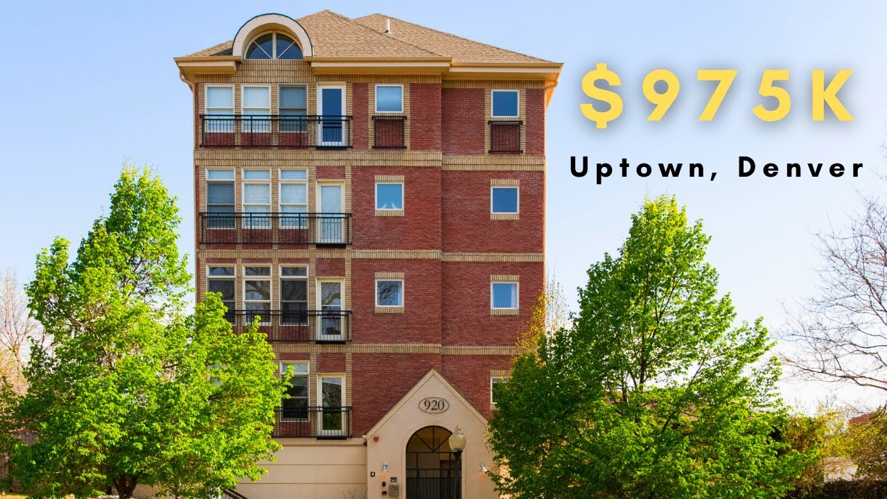 Tour a $975,000 Denver condo with STUNNING downtown views