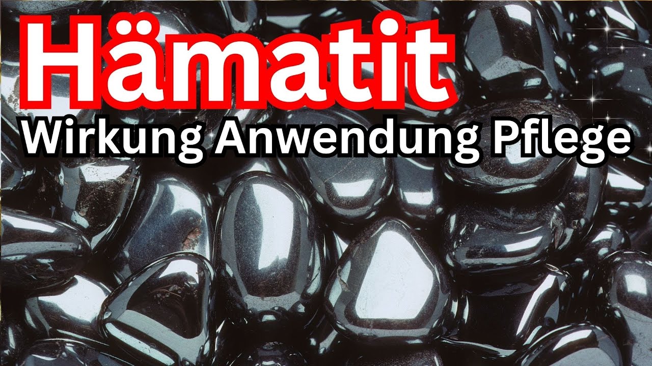 H&auml;matit Wirkung & Anwendung Heilstein 💎 Kristall