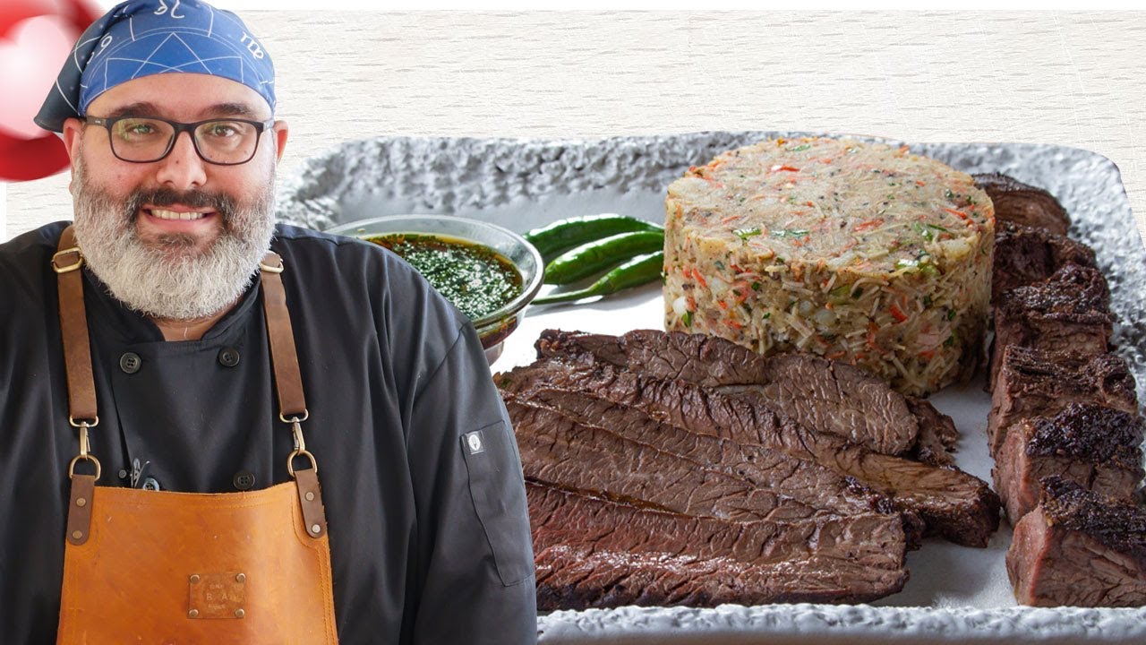قطعة اليهودية !!! محمد صلاح- ملاك اللحمة هيعمل قطعة مميزة من لحم العجل المدخن Hanger Steak