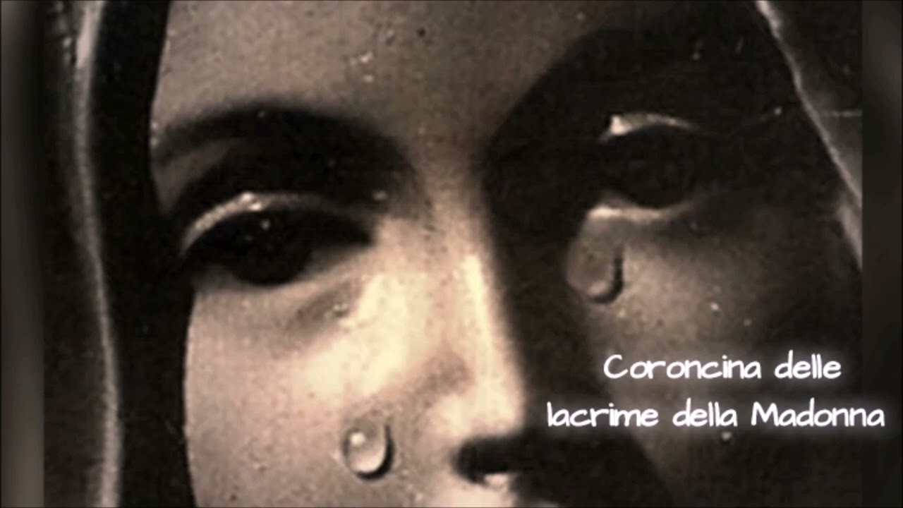 Coroncina delle lacrime della Madonna
