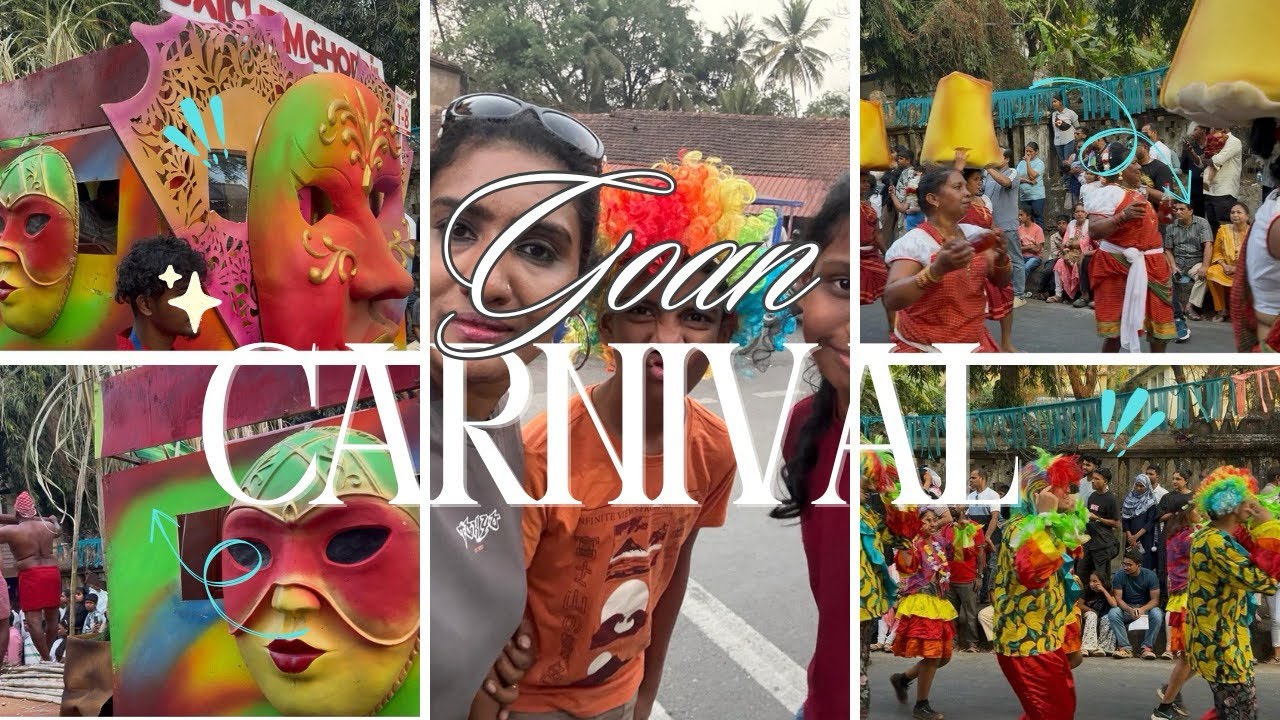 Carnival fever goa Goa 2026 | colour, Costume & a cultural extravaganza #goanvlogger#
