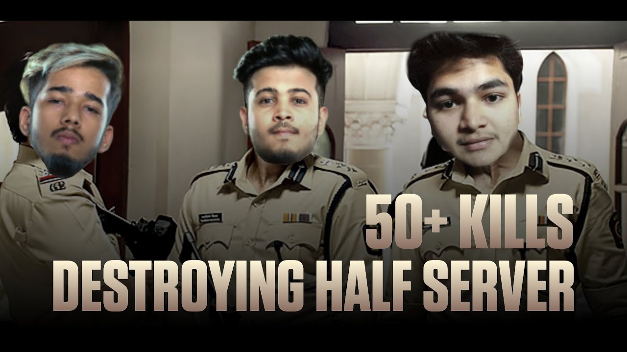 Destroying Half Server! 50+ Team Kills | Ft.