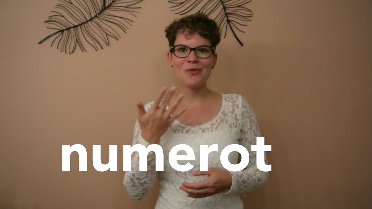 Viittomakielen alkeet: Numerot