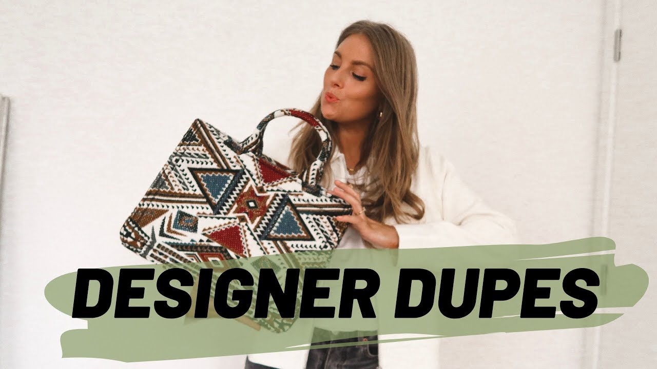 BEST DESIGNER DUPES // Dior, Chanel, Bottega Veneta, By Far // Sinead Crowe