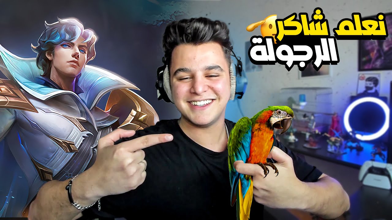 موبايل ليجند : نعلم شاكر الرجولة مع شافير 🤣🔥 | mobile legends