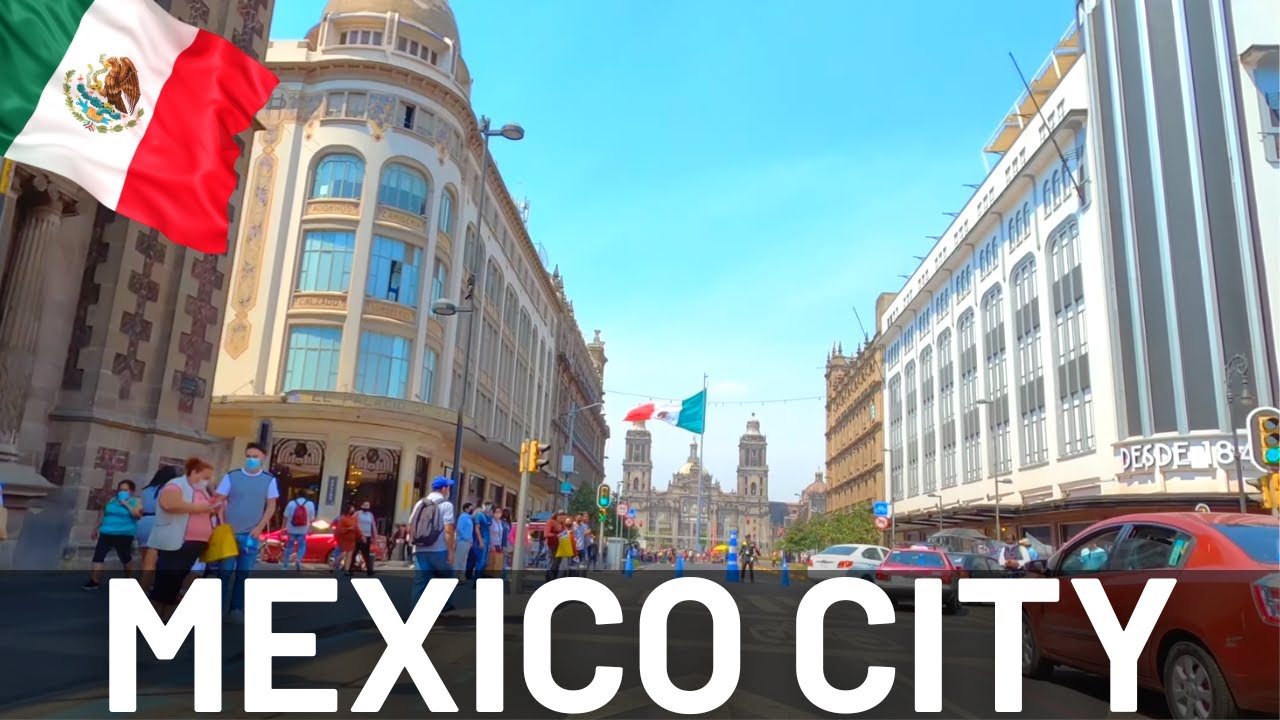 Mexico City Driving Tour 2022 CDMX 4K Travel Vlog
