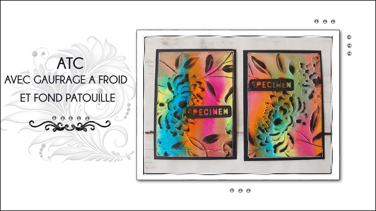427 - ATC AVEC GAUFRAGE A FROID