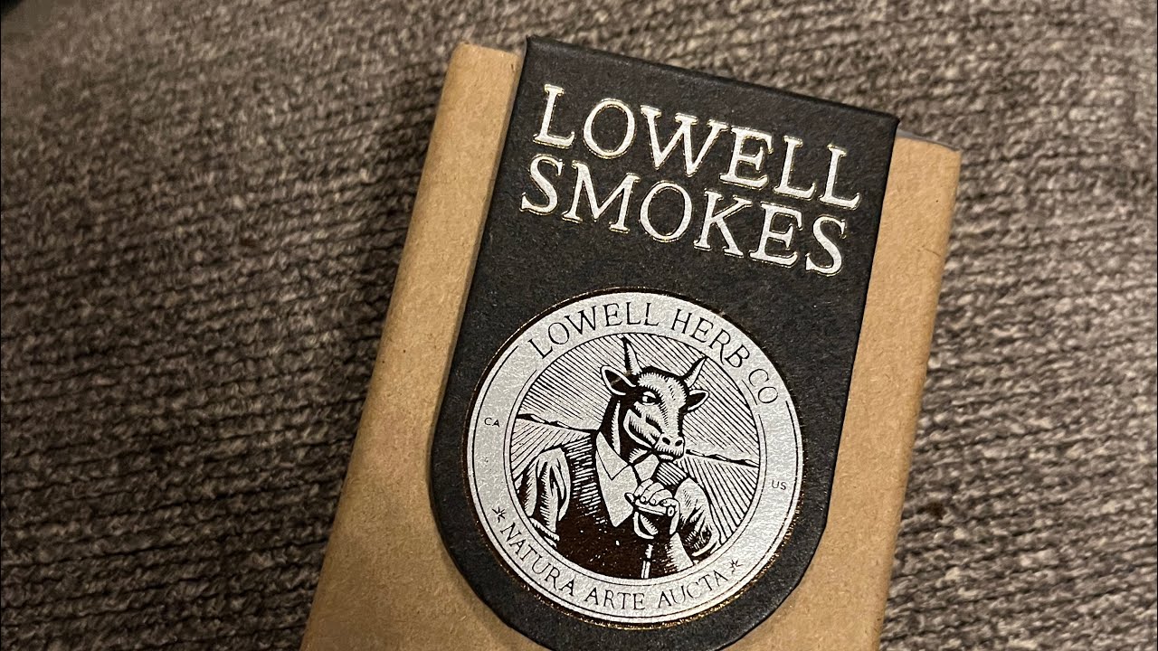 Unboxing Lowell Smokes Pre-rolls
