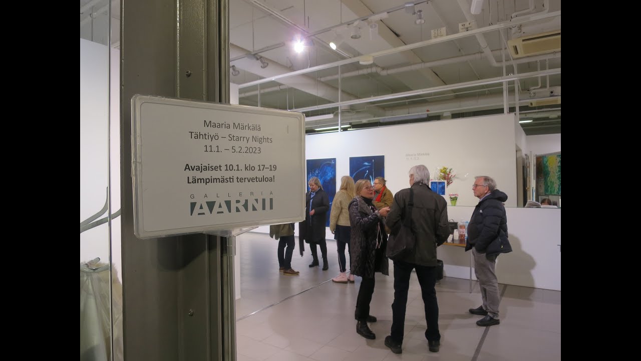 MAARIA M&Auml;RK&Auml;L&Auml; -T&Auml;HTIY&Ouml; - STARRY NIGHT - Galleria Aarni