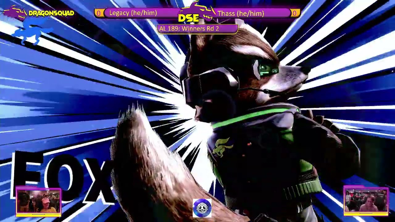 Thass (Fox) vs Legacy (Falco) Arcade Legacy 189 Winners Round 2