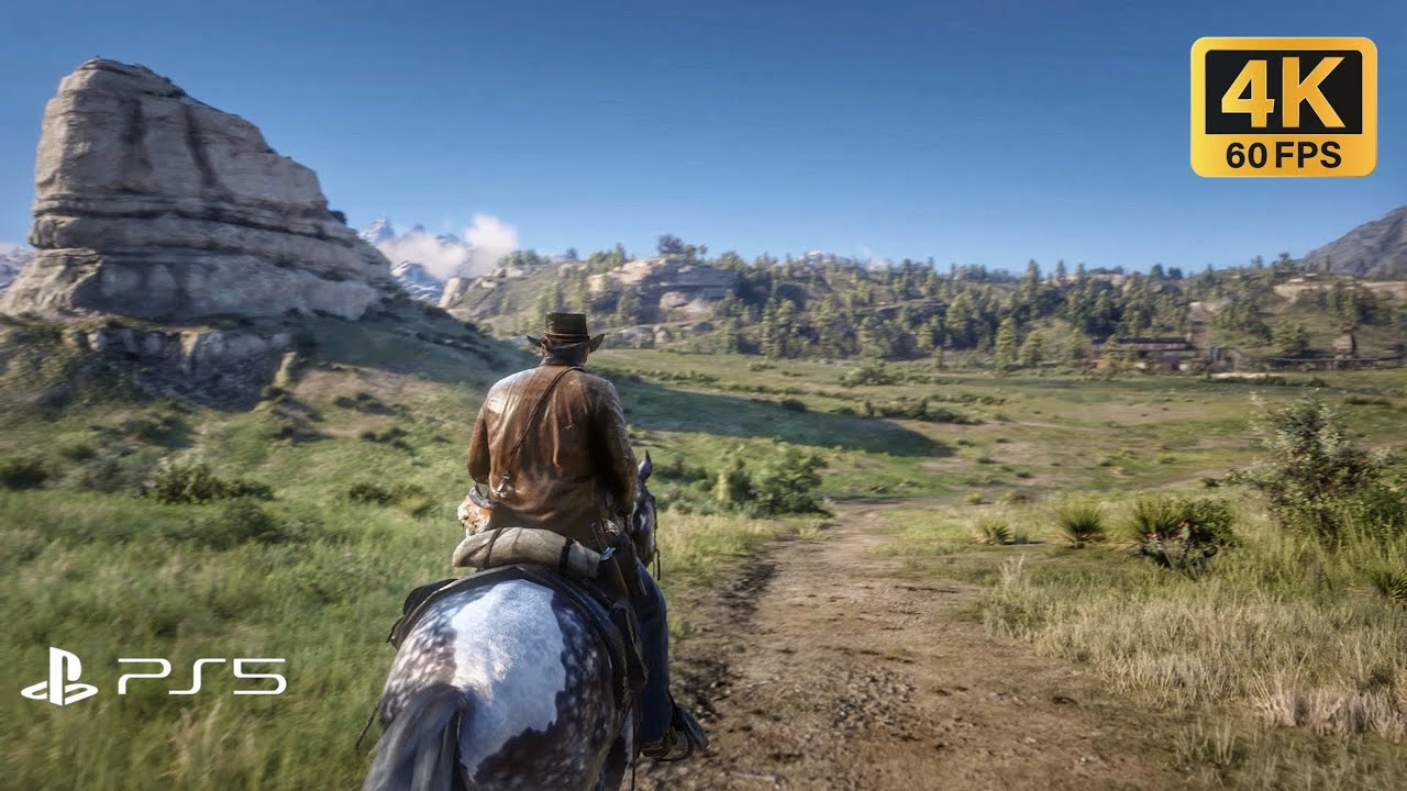 Free Roam Gameplay - Red Dead Redemption 2 PS5
