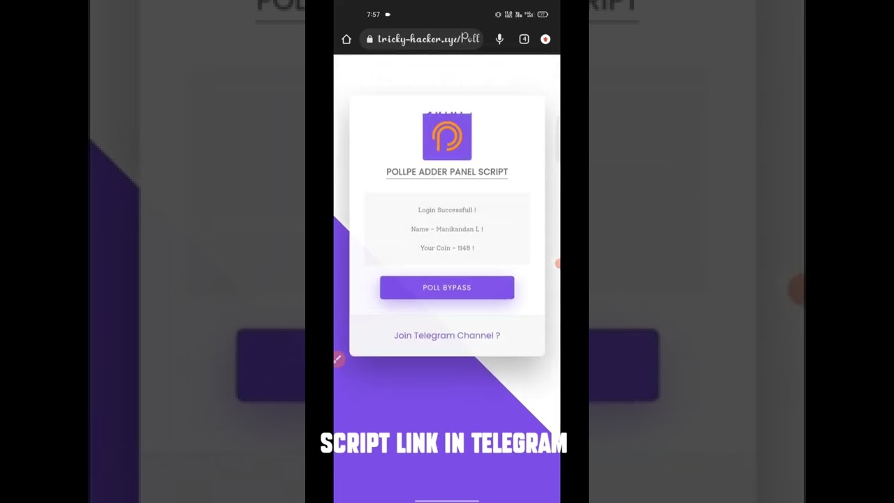 pollpe script use method 2022 / best earning app #earningapp