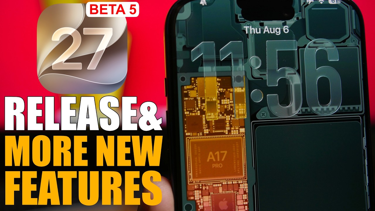 iOS 27 Beta 5 Release & More NEW Features !