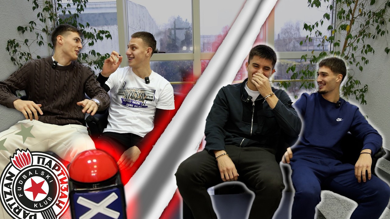 Nikad luđi odgovori fudbalera Partizana: Od pitanja do maestralnih imitacija!