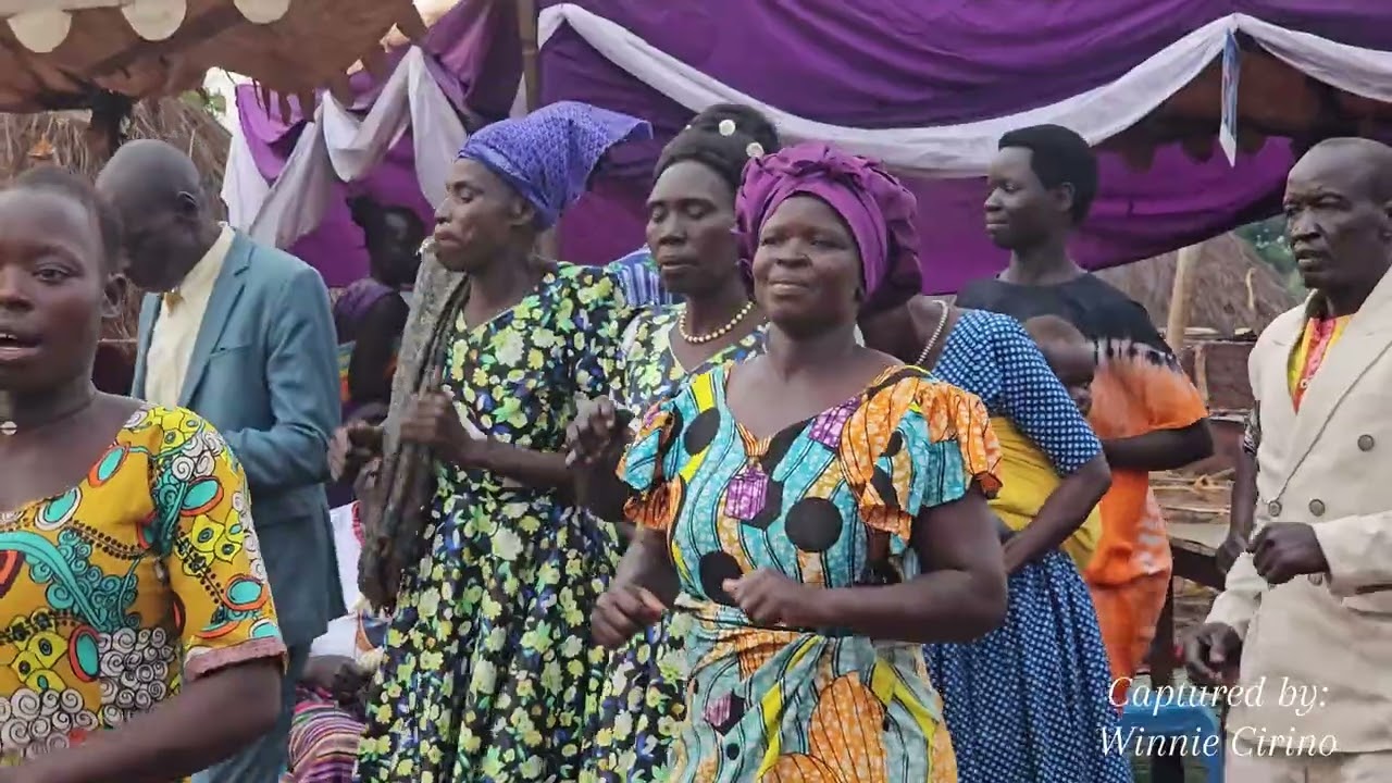 Panyikwara In-Laws During Late Charles Apwoya's Funeral Prayer