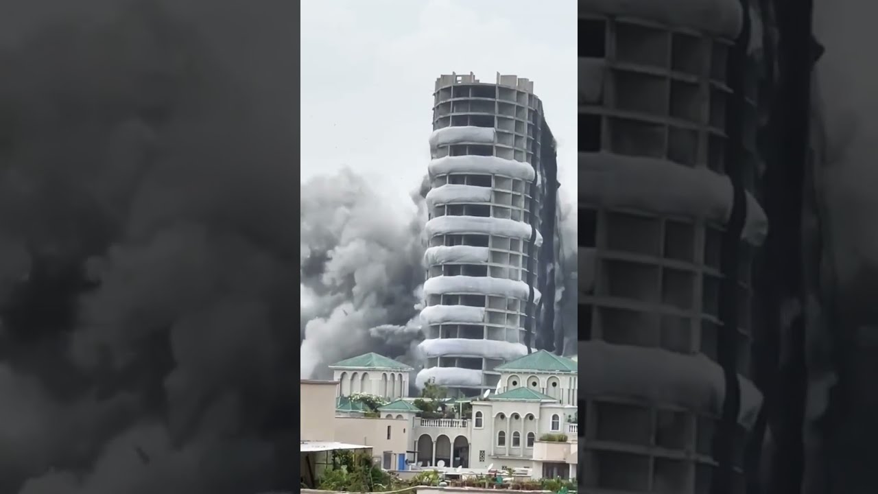 What is the case of Noida twin tower? || Who is the owner of Twin Tower?